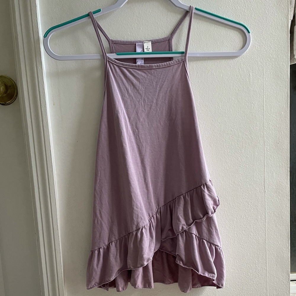 Small purple tank top